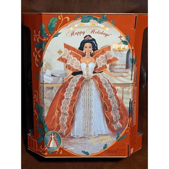NWT BARBIE Special Edition Collectible 1997 Happy Holidays 17832 - Picture 3 of 7
